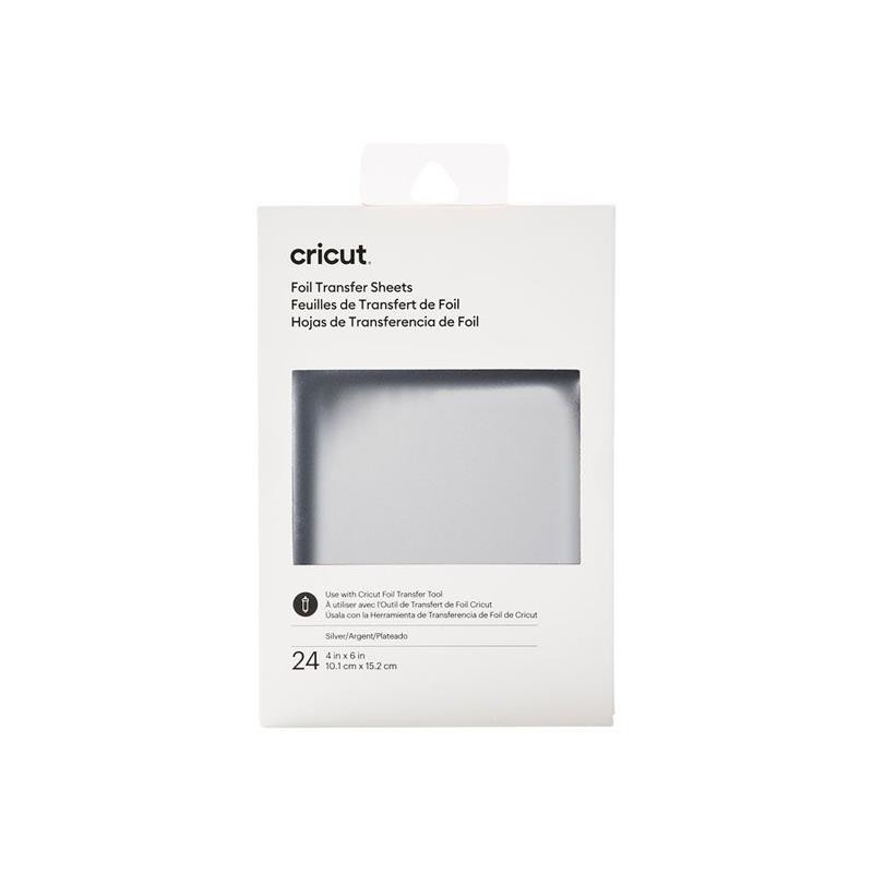 Cricut Transfer Foil Silver 4x6 (24)