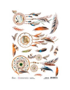 Papel de Arroz A4 Ciao Bella Dreamcatcher