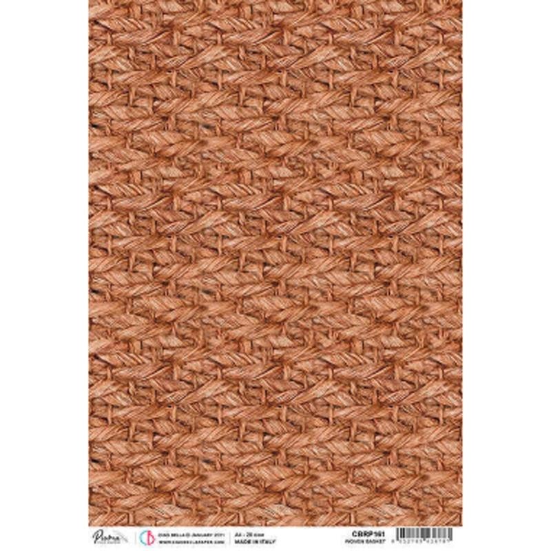 Papel de Arroz A4 Ciao Bella Woven Basket