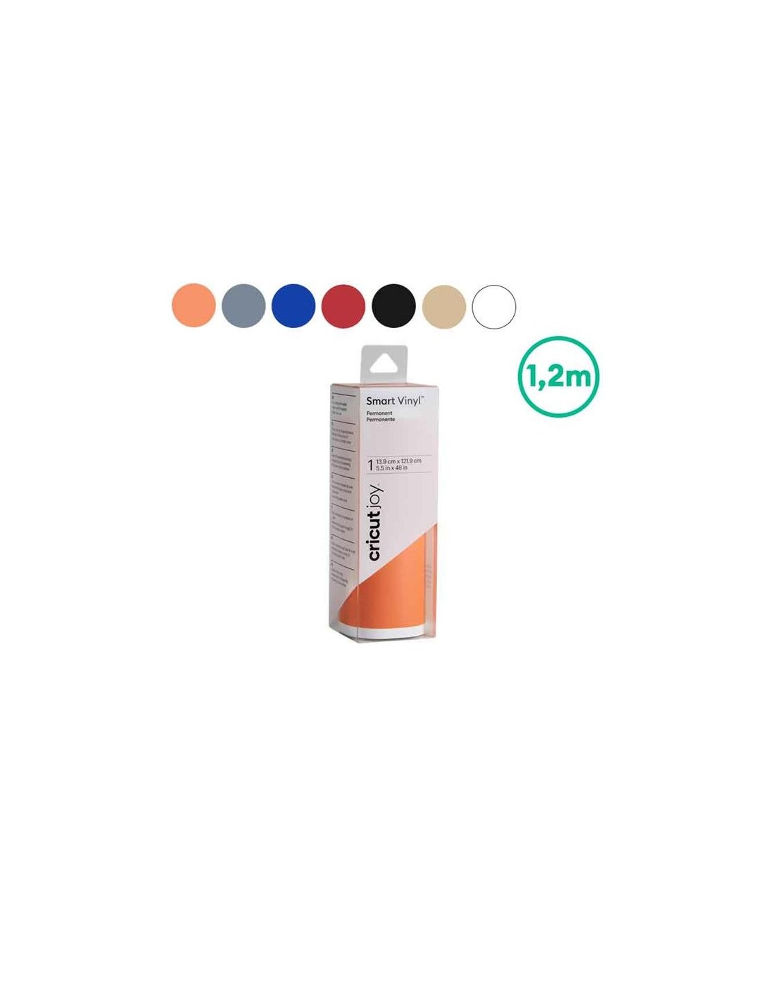 Cricut Joy Vinilo adhesivo Smart Permanente 5.5 x 48 (1,2 m)
