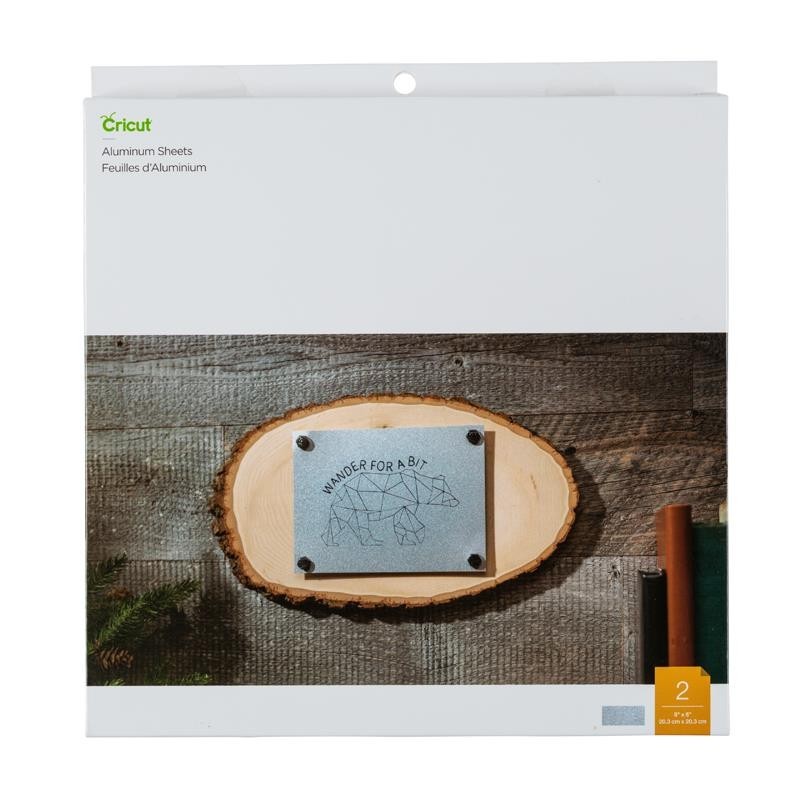 Cricut Aluminium Sheets 10x10cm 4-pack