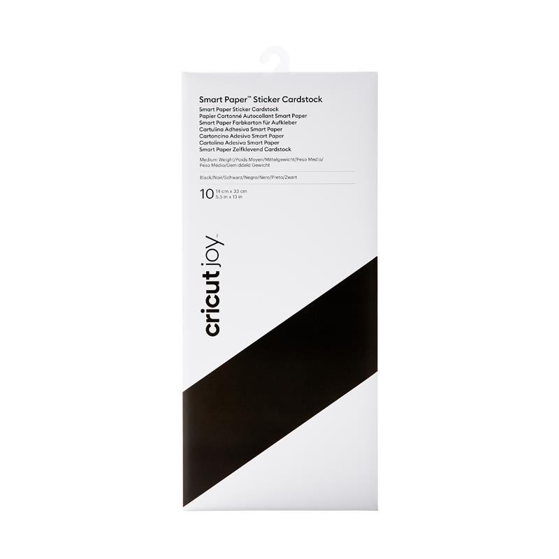 Cricut Joy Smart Sticker Cardstock White 5.5x13"