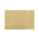 Puzzle de madera natural sublimable 60 PIEZAS