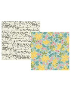 Papel doble cara 12" I Am - Simply me