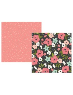 Papel doble cara 12" Bloom - Today is the day