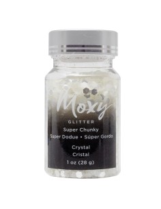 Glitter Moxy Pot super chunky Crystal