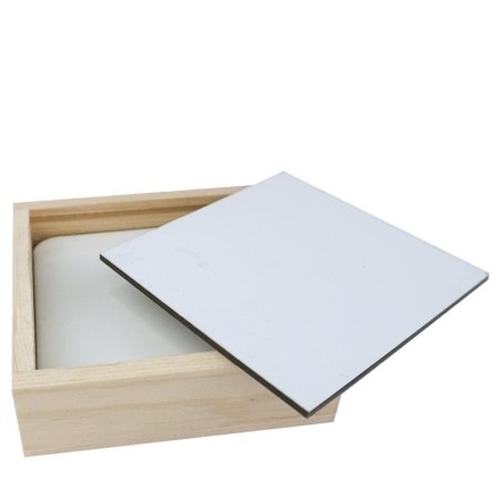 Caja Para Posavasos con Insert de Madera MDF - BestSub